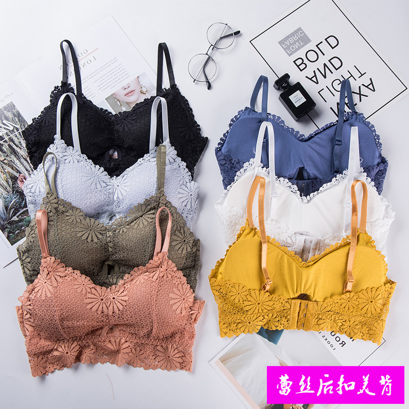 Bralette Triangle Set - 3D Gợi Cảm Ren Bé Gái