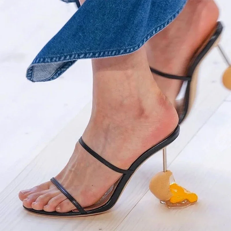 Summer Strappy Sandals Open To - đánh giá và giá Sandal Strappy Heeled
