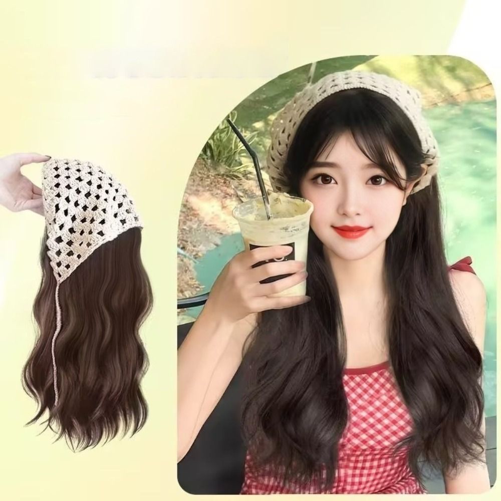 Fashion 65CM Wig Triangle Head - đánh giá và giá Headband Summer Knit