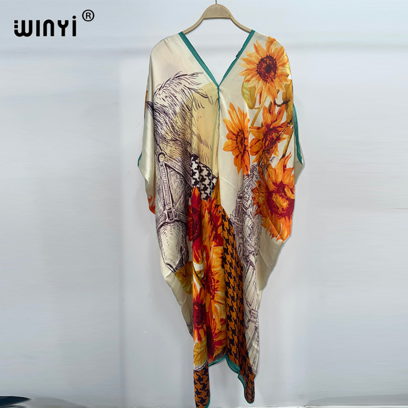 WINYI 2023 new Bohemian fashio - đánh giá và giá Cover Up Kaftan