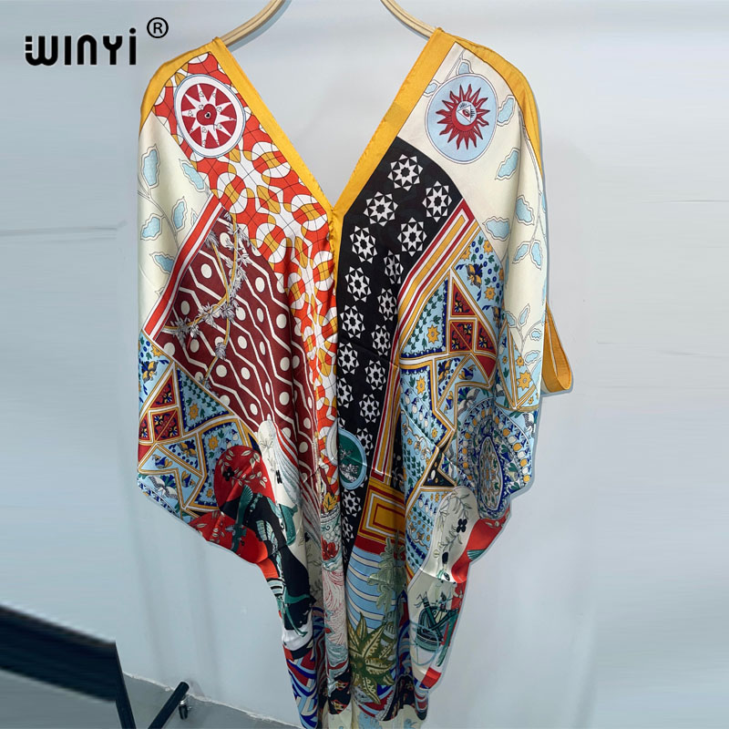 WINYI 2023 new Bohemian fashio - đánh giá và giá Cover Up Kaftan