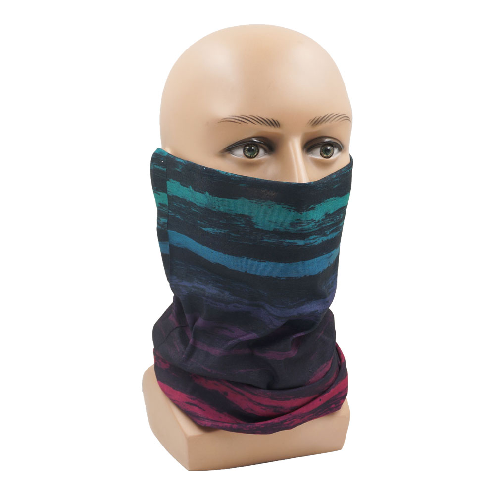 Tie-Dye Stripes Pattern Neckch - đánh giá và giá Headband Summer Knit