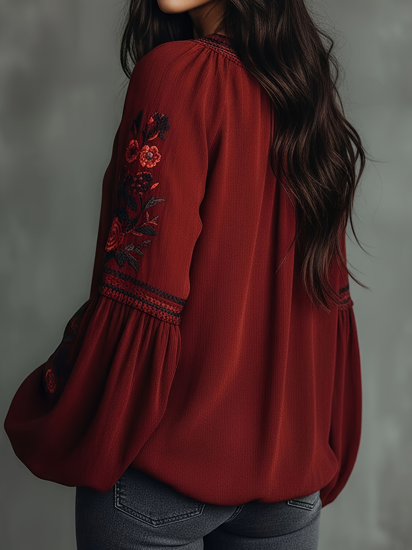 Women‘s Spring Blouse Retro Em - đánh giá và giá Blouse Off Shoulder