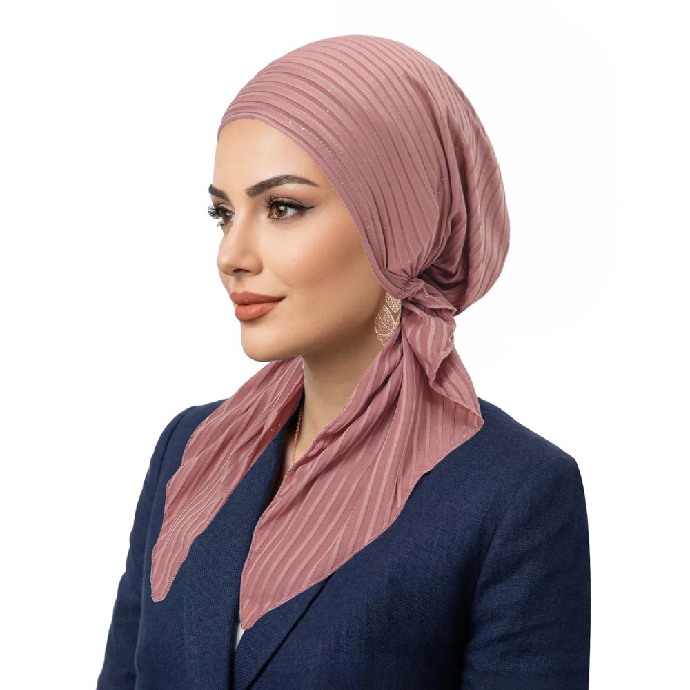 Trendy Stretch Fabric Pre-Tied - đánh giá và giá Headband Summer Knit
