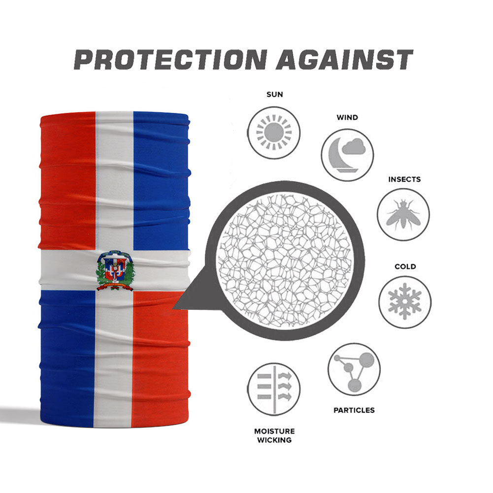 Dominica National Flag Bandana - đánh giá và giá Headband Summer Knit