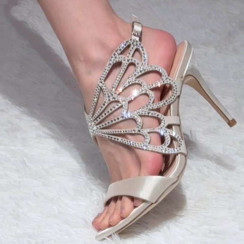 2026 New Arrival: Openwork But - đánh giá và giá Sandal Strappy Heeled