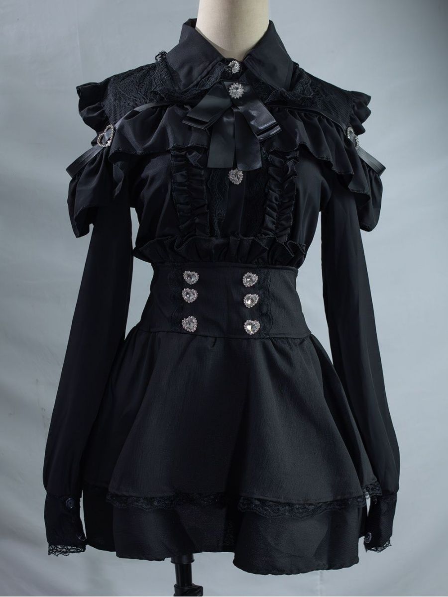 Subculture JK Uniform 2 Piece  - đánh giá và giá Blouse Off Shoulder