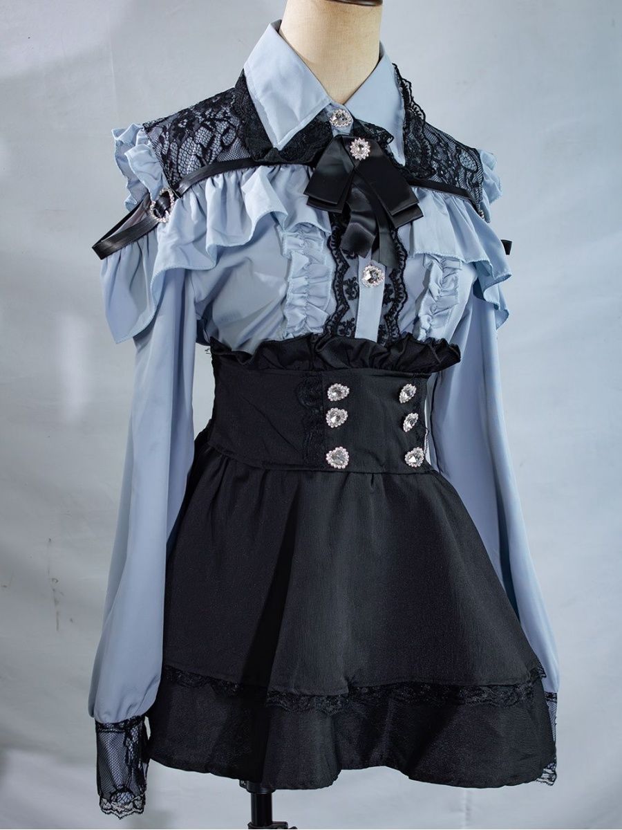 Subculture JK Uniform 2 Piece  - đánh giá và giá Blouse Off Shoulder