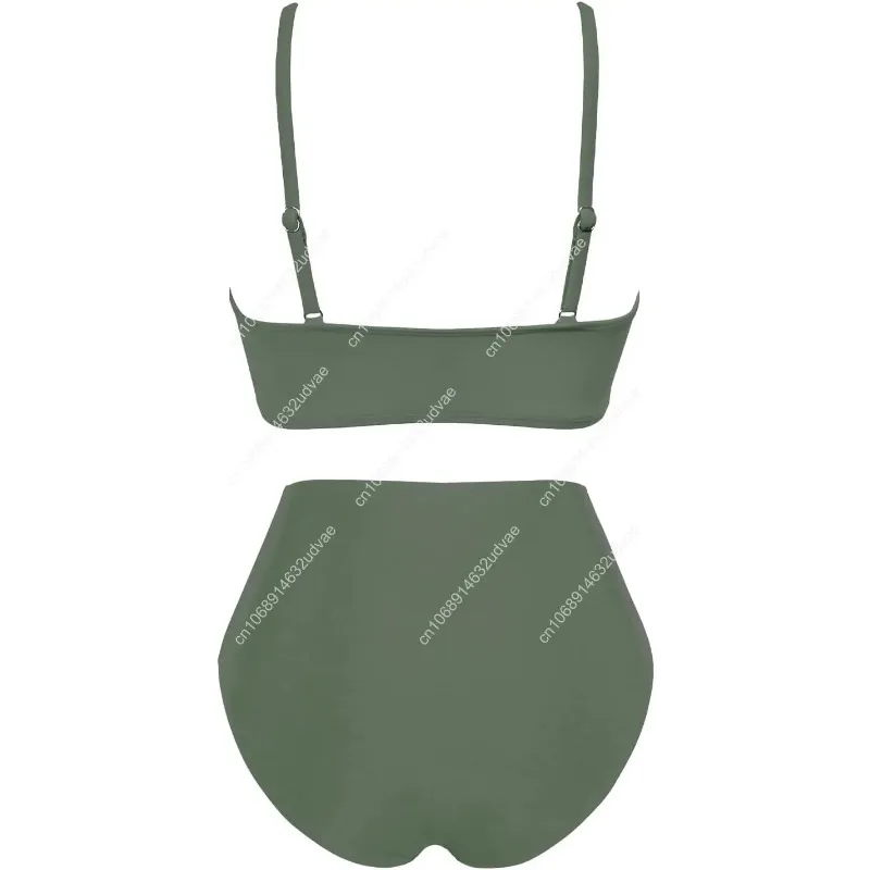 Women's High Waisted Bikini Se - đánh giá và giá Swimsuit Bikini Ruched