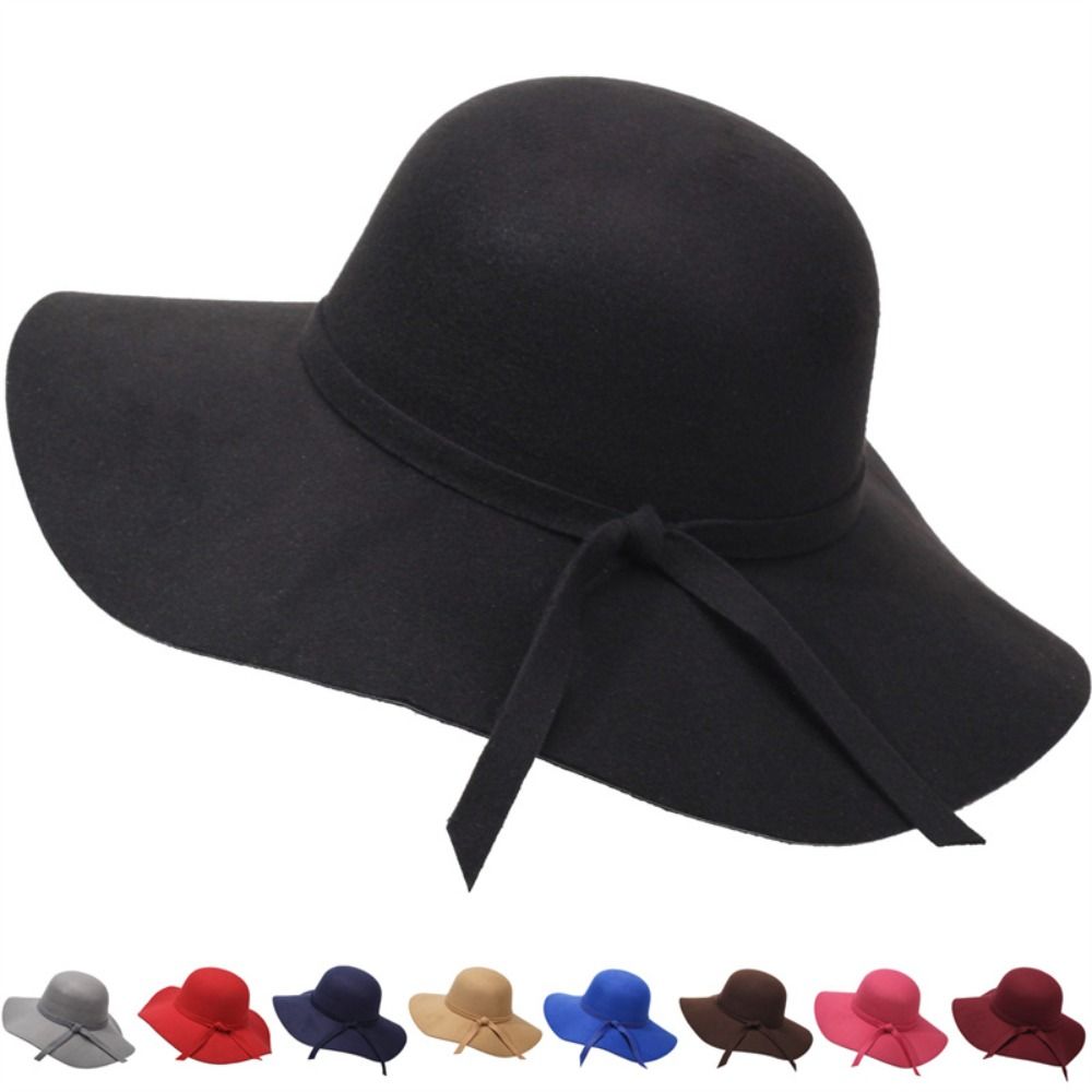 Vintage Style Bucket Hat Folda - đánh giá và giá Hat Floppy Wide