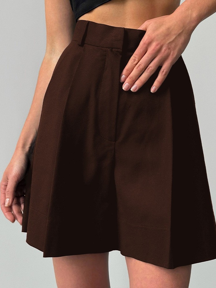 Casual Linen Wide Leg Shorts L - đánh giá và giá Linen Pant Wide