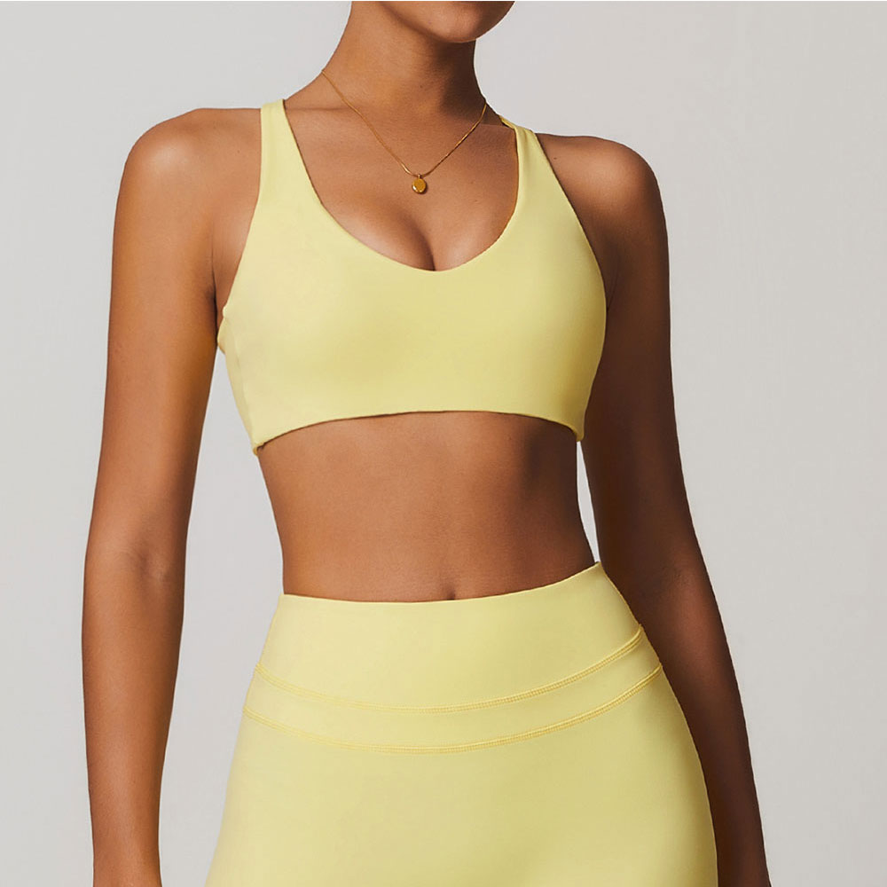 JUREN Sports Bra Women Fitness - đánh giá và giá Bralette Triangle Set