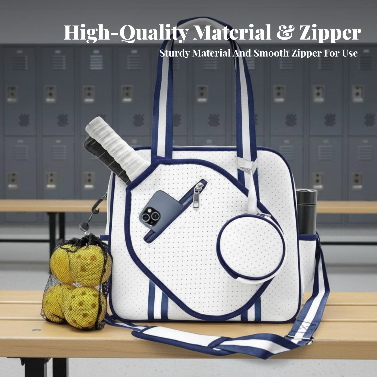 Pickleball Paddle Holder Bag B - đánh giá và giá Tote Bag Beach