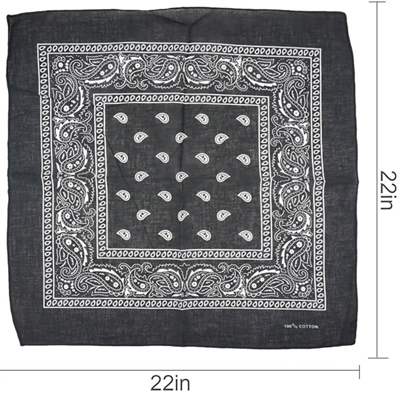 100% Cotton Paisley Bandana Bo - đánh giá và giá Headband Summer Knit