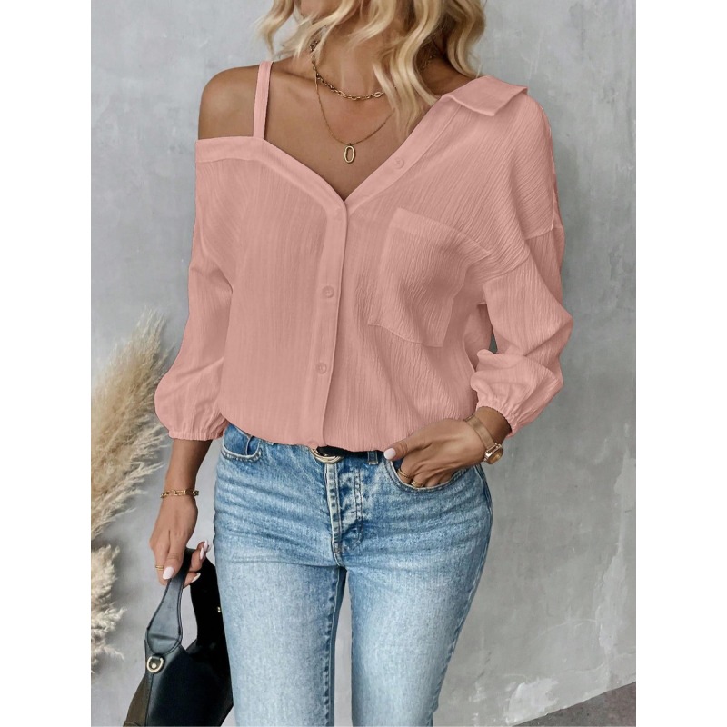 Plus Size1XL-5XL Women Blouses - đánh giá và giá Blouse Off Shoulder