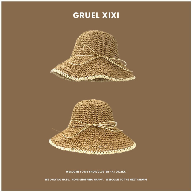 1pc Women's Summer Beach Straw - đánh giá và giá Hat Floppy Wide